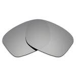 Hawkry Polarized Replacement Lenses for-Oakley Sliver Asian Fit (AF) - Silver