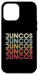 iPhone 13 Pro Max Juncos Puerto Rico Juncos PR Vintage Text Case