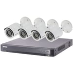 Hikvision - Kit video surveillance Turbo hd 4 caméras bullet