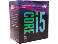 Processeur d'ordinateur de bureau Intel Core i5 8e generation Coffee Lake 6 coeurs 3,1 GHz (4,3 GHz Turbo) LGA 1151 65 W UHD Graphics 630