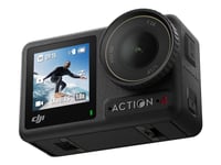DJI Osmo Action 4 - Aktionkamera - 4 K / 120 fps - Wi-Fi, Bluetooth - undervatten upp till 18 m