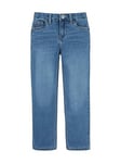 Levi's Boys 502 Regular Taper Fit Strong Performnce Jean - Blue, Blue, Size Age: 12 Years