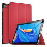 Huawei MediaPad M6 10.8 tri-fold leather case - Red