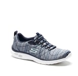 New Womens Skechers Empire D’Lux Trainers Navy Size UK 4