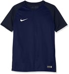 Nike Trophy III Youth SS Maillot Mixte Enfant, Midnight Navy/Dark Obsidian/Dark Obsidian/(White), FR : S (Taille Fabricant : S)