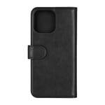 Essentials iPhone 16 Pro Max PU wallet, recycled, 3 cards, black