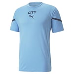 Puma Man Manchester City 2021/22 Season, Game Equipment, Shirt, Team Light Blue-Peacoat, XL