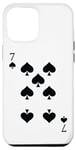 iPhone 15 Plus Seven of Spades - Funny Easy Halloween Costumes Front & Back Case