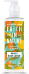 Faith in Nature Natural Grapefruit and Orange Hand and Body Lotion, Energising,