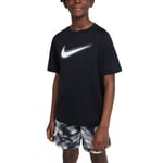 Nike NIKE DriFIt Icon Tee Black Boys Jr (S)