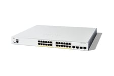 Cisco Catalyst 1300-24FP-4X - switch - 24 portar - Administrerad - rackmonterbar