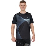 FZ Forza Luke Badminton T-skjorte Herre - Svart - str. 3XL