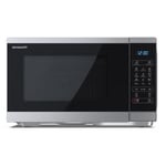 Sharp 25L 900W Digital Microwave With Grill - Silver YCMG252AUS