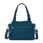 Kipling Unisex's Elysia Luggage-Messenger Bag, Cosmic Emerald, One Size