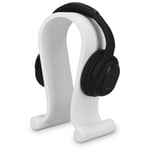 kalibri Support pour casque audio - Porte-casque universel - Socle pour gaming headset - Stand design en bois de chêne blanc