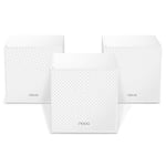 Tenda Nova MW12 Mesh WiFi System - Whole Home WiFi Mesh System - Tri-Band AC2100-6000sq² WiFi Coverage - 3 Gigabit Ports - Easy Setup - Replaces WiFi Router and Extender Booster - 3-Pack