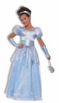 Cinderella Princess Blue Dress Costume Child Medium