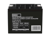 Emos 1201003700, Laddningsbart batteri, Slutna blybatterier (VRLA), 12 V, 1 styck, 40000 mAh, 5 År