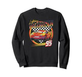 Disney Pixar Cars Lightning McQueen Vintage Race Sweatshirt