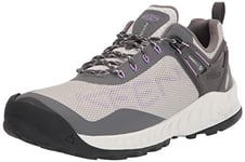 KEEN Women's NXIS Evo Waterproof Hiking Shoe, Steel Grey/English Lavender, 7.5 UK