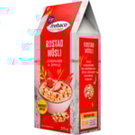 Frebaco Kvarn Rostad Müsli Jordgubb & Äpple 375g