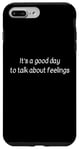 Coque pour iPhone 7 Plus/8 Plus C'est une bonne journée pour parler de sentiments Hommes Femmes