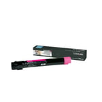 Lexmark X950X2MG Tonerkassett magenta 24.000 sidor