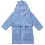 Liewood Lily bathrobe – Mr bear sky blue - 3-4år