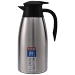 304 Stainless Steel 2L Thermal Flask Vacuum Insulated Water Pot Coffee Tea2659
