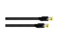 Cordial 15532 Rj45 Nätverkskabel, Patchkabel Cat 5E S/Utp 0,30 M Svart Pur-Mantel 1 St