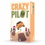 HELEVTIQ – Crazy Pilot – Jeu de Course à partir de 8 Ans - Pilote tes Cartes comme Un Volant et sois Le Premier à l’arrivée – pour 2 à 6 Joueurs - 99265