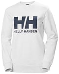 Helly Hansen Sweat à col Rond avec Logo W HH Pull, 823 Nimbus Cloud Melange, XS Femme