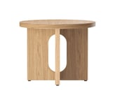 Androgyne Side Table Ø50 cm - Natural Oak/Natural Oak