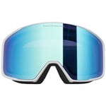 Sweet Protection Boondock RIG Reflect - Masque ski homme Satin White RIG Aquamarine