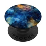 Art de la nuit étoilée, modèle sans couture de galaxie de PopSockets PopGrip Interchangeable