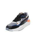 PUMA Unisex Adults' Fashion Shoes X-RAY SPEED Trainers & Sneakers, FILTERED ASH-PUMA BLACK-FEATHER GRAY-ULTRA ORANGE, 40