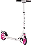 MCU-Sport Street XL Pro 205mm Transport Sparkcykel med stötdämpning, pink