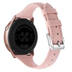 Garmin Forerunner 165 Smalt armband i äkta läder, rosa