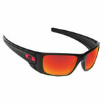 Hawkry Polarized Replacement Lenses for-Oakley Fuel Cell Sunglass Red Mirror