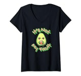 Womens Millennial Coffee And Avocado Toast Economy V-Neck T-Shirt