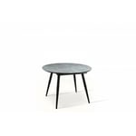 Table Extensible - Goose - 110cm x 110/150cm h. 76cm - Gris/Anthracite