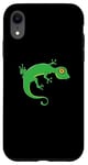 Coque pour iPhone XR Gecko vert