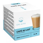 NESCAF Dolce Gusto koneisiin sopivat kahvikapselit CHiATO Caf au Lait 16 kpl.