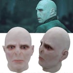 Harry Potter Lord Voldemort Cosplay Latex Huvudmask Halloween Horror Skallig Rekvisita Ansiktsöverdrag Huvudbonad Karnevalfest Maskeradklädsel Rekvisita[HK]