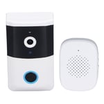 (White)Smart Wireless Doorbell Camera Video Talking Smart WiFi Video Doorbell
