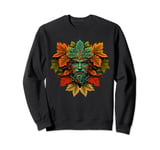 Traditional Pagan Celtic Greenman Sweatshirt