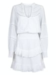 Neo Noir Klaire S Voile Dress - White Hvit 40 22-3