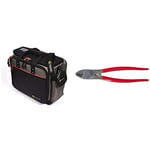C.K Magma MA2639 Technician's MAX Toolcase, Black/Grey/Red, 500 x 260 x 380 mm & 3963 Cable Cutter 210mm