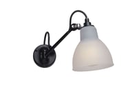 104 Bathroom Vegglampe Svart/Polycarbonat - Lampe Gras