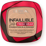 L'Oreal Paris Infallible 24H Fresh Wear Foundation in a Powder, Longwear Coverag